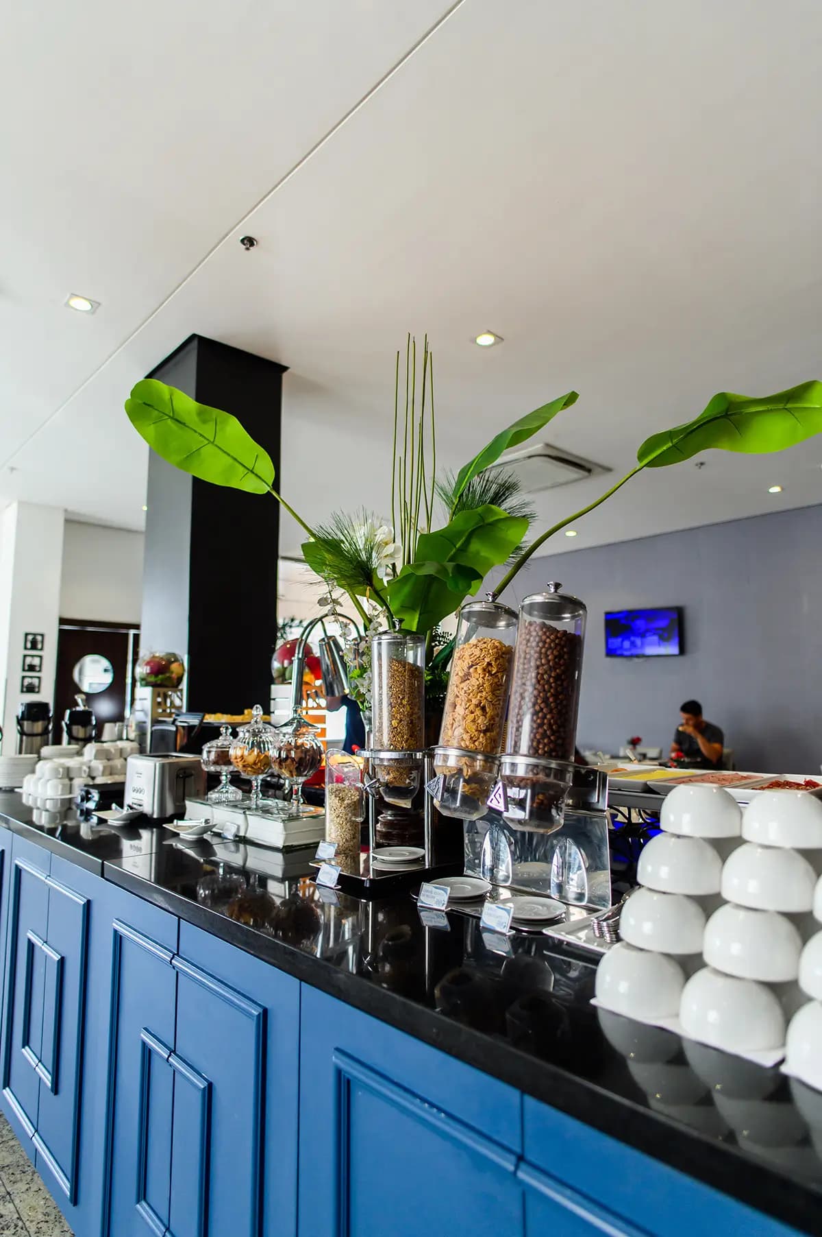 Café da manhã Blue Open Hotel