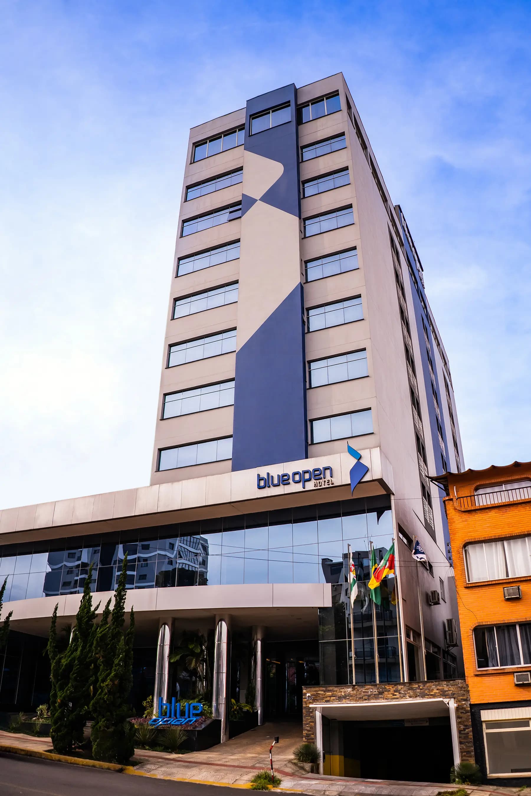 Fachada Blue Open Hotel